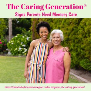 how to care for a parent with memory loss