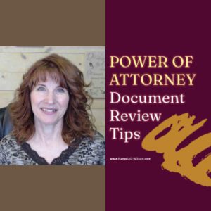 power of attorney document review tips